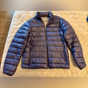 Eddie Bauer Navy Puffer Jacket